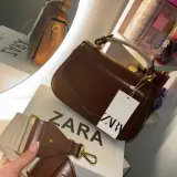 Sac Épaule Curve Zara Noir