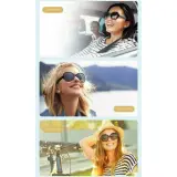 Lunettes de soleil intelligentes ecouteurs sans fil Bluetooth, appels mains libres - نظارات شمسية ذكيةو سماعات رأس لاسلكية بتقنية البلوتوث