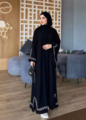 عباءة الياسمين الفاخرة