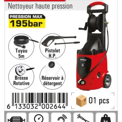 Nettoyeur haute pression2500w 195bar
