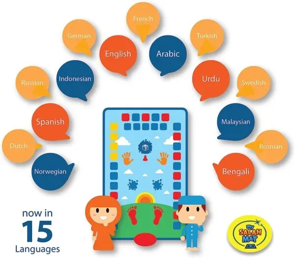 Tapis Pour Apprendre La Prière Aux Enfants سجادة الصلاة التعليمية