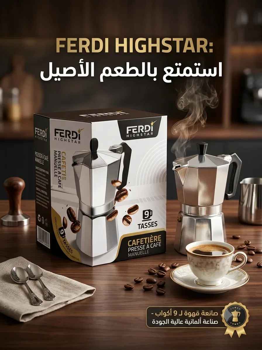 Ferdi cafetiere 9 tasses