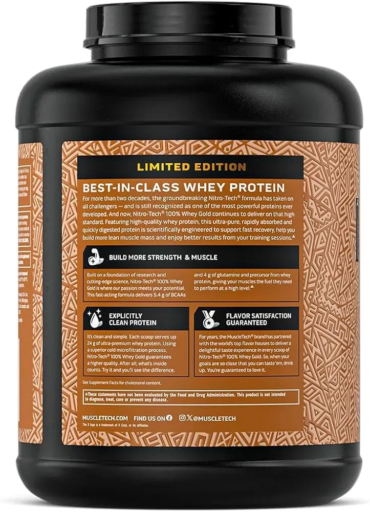 NITRO TECH 100% WHEY GOLD 2.33KG