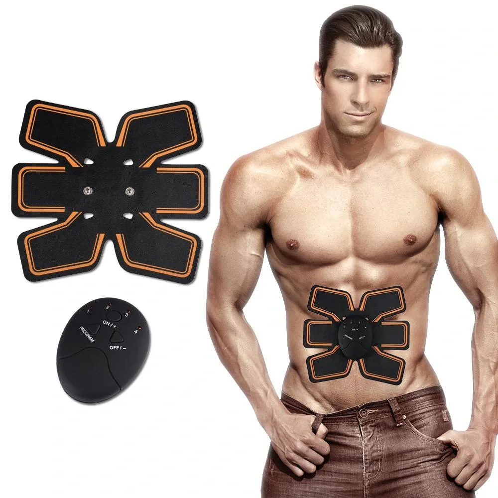 Ceinture de Musculation Électrostimulation EMS  Abdominaux et Minceur, 6 Modes - حزام التخسيس وتحفيز العضلات الكهربائي الذكي