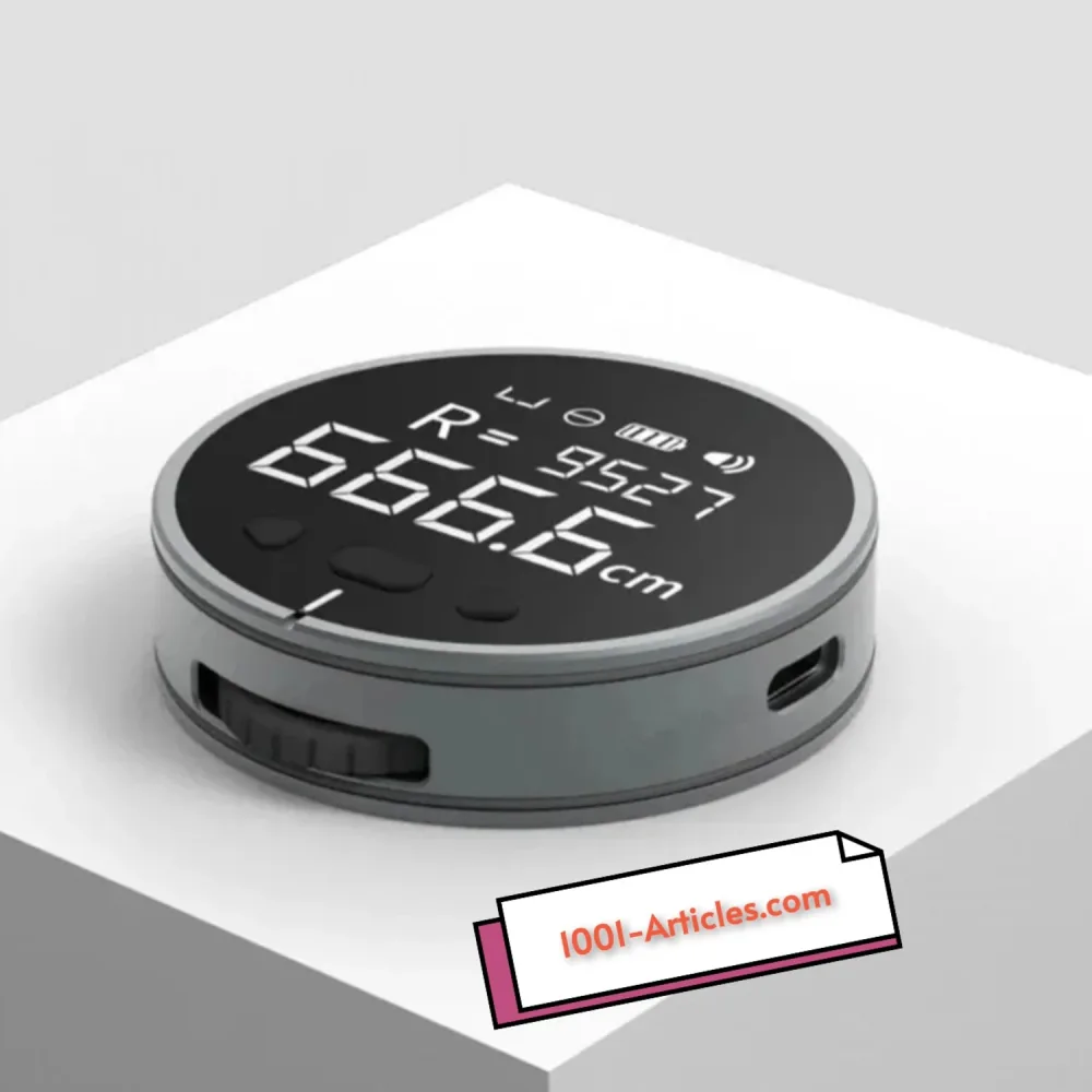 Règle électrique télémètre rechargeable USB Type C avec écran LCD