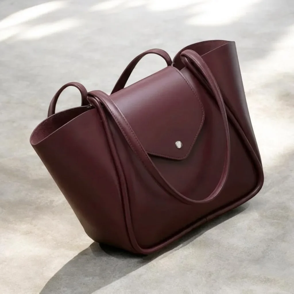 Julia  Burgundy Bag + Pochette