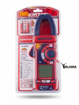 Pince ampèremétrique AC numérique EDMR766001 EMTOP