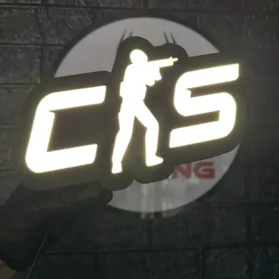 DECOR 3D LED Counter-Strike