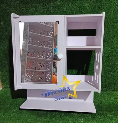 Decorative Bathroom Mirror Cabinet CNC File