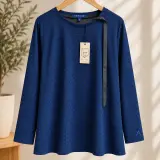 Tunique Femme Arthur Bleu Marine à Motifs – Taille 2