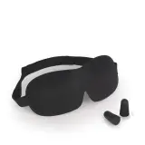 Masque de sommeil + bouchons d’oreilles pour voyages GABOL