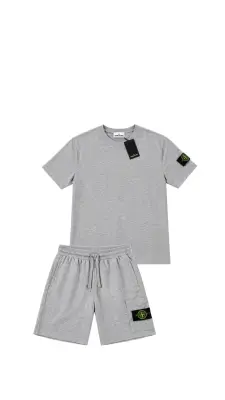 Ensemble STONE ISLAND gris