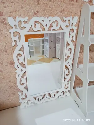 Ornamental Table Mirror CNC File