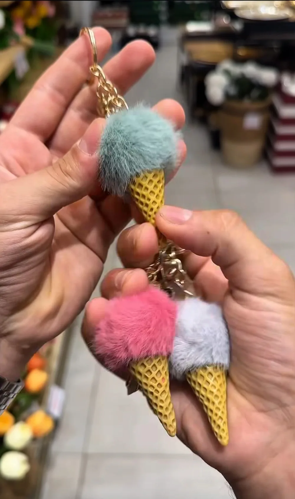Porte clé ice cream
