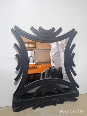 Decorative Sunburst Mirror CNC File