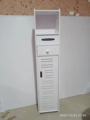 Tall Slim Cabinet with Drawer CNC File