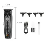 Kemei KM-1578 Tondeuse cheveux USB avec écran digital – 1 à 4 mm