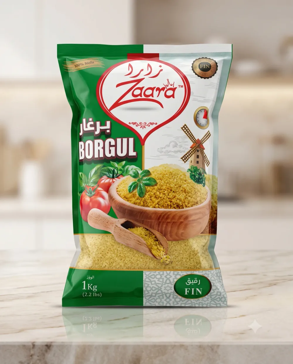 برغل زارا رقيق 1كغ