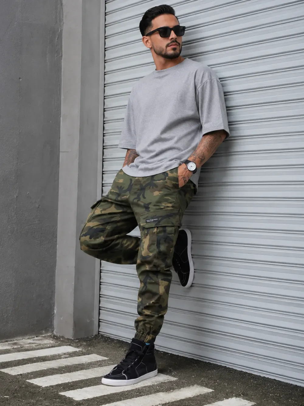 Camo Cargo Pants