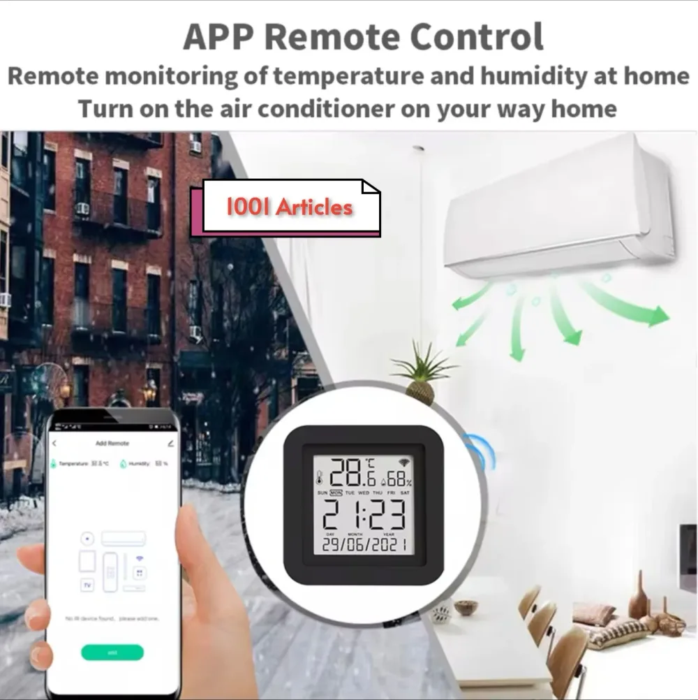 Tuya Smart IR Remote - Télécommande universelle connectée et hygromètre