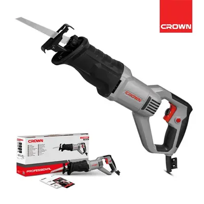 Scie Sabre Electrique 710w Pour Métal, Pvc, Bois Et Viande CROWN | CT15258