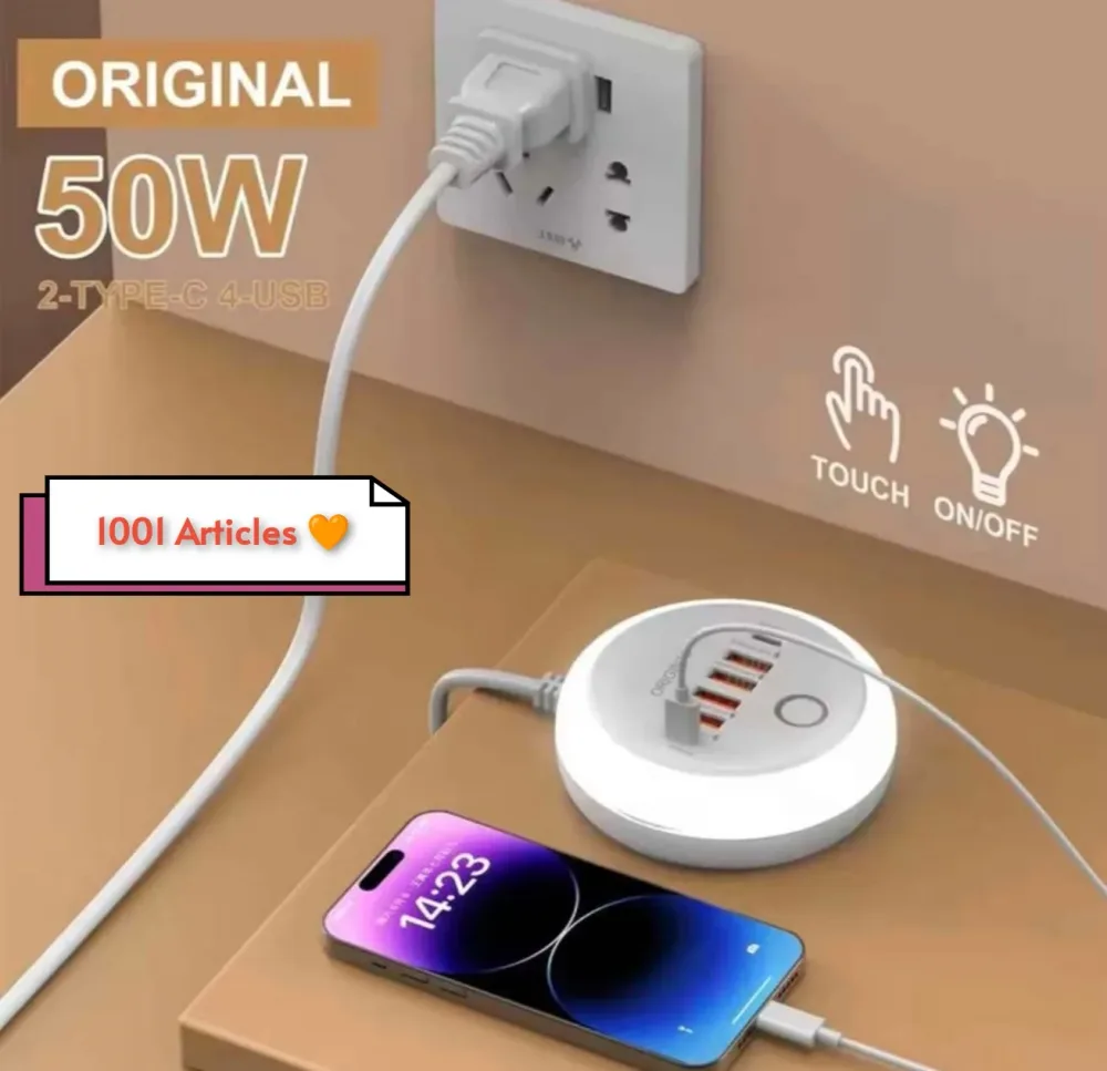 Prise multiport USB & USB Type C