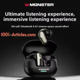 Écouteurs Wireless Gaming, MONSTER MaxStar MQT52