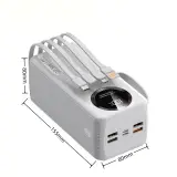 Power Bank Hoco J-005 Premium 40000mAh - باور بانك حجم كبير بسعة 40,000 مللي أمبير