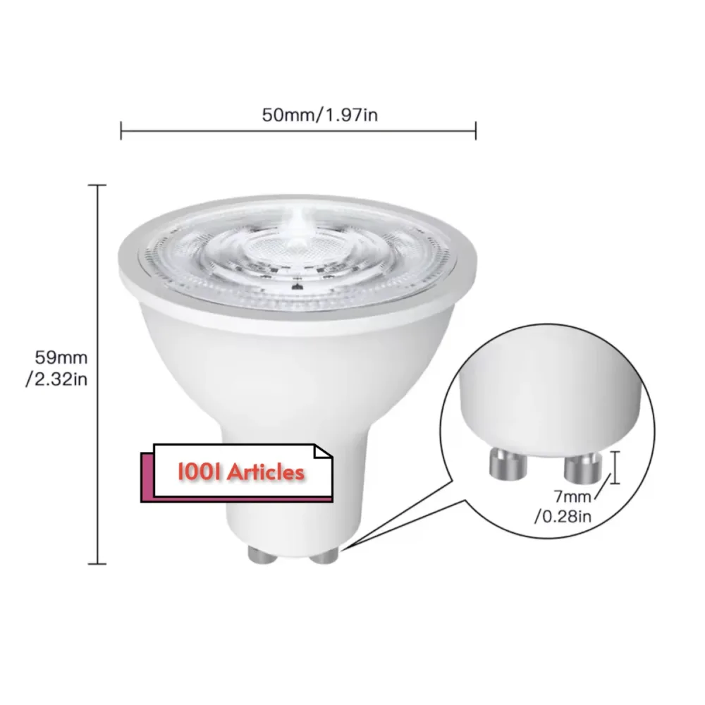 Spot-LED RGB MOES Tuya Zigbee GU10