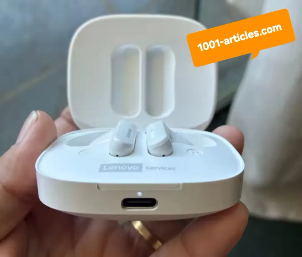 Écouteurs True Wireless TWS Bluetooth Headset, ANC LENOVO LE209.