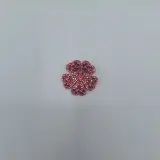 Fleur avec strass