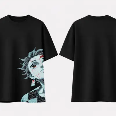 T-shirt Oversize Demon Slayer - Tanjiro Kamado