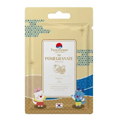 pure korean pomegranate mask pack