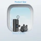 Mini Power Bank Portable Anker 10W 5000mAh avec Connecteur Direct - باور بانك مصغر ومحمول