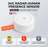 Capteur de Présence PIR, Radar Zigbee 24G, Mmwave, Tuya Smart.