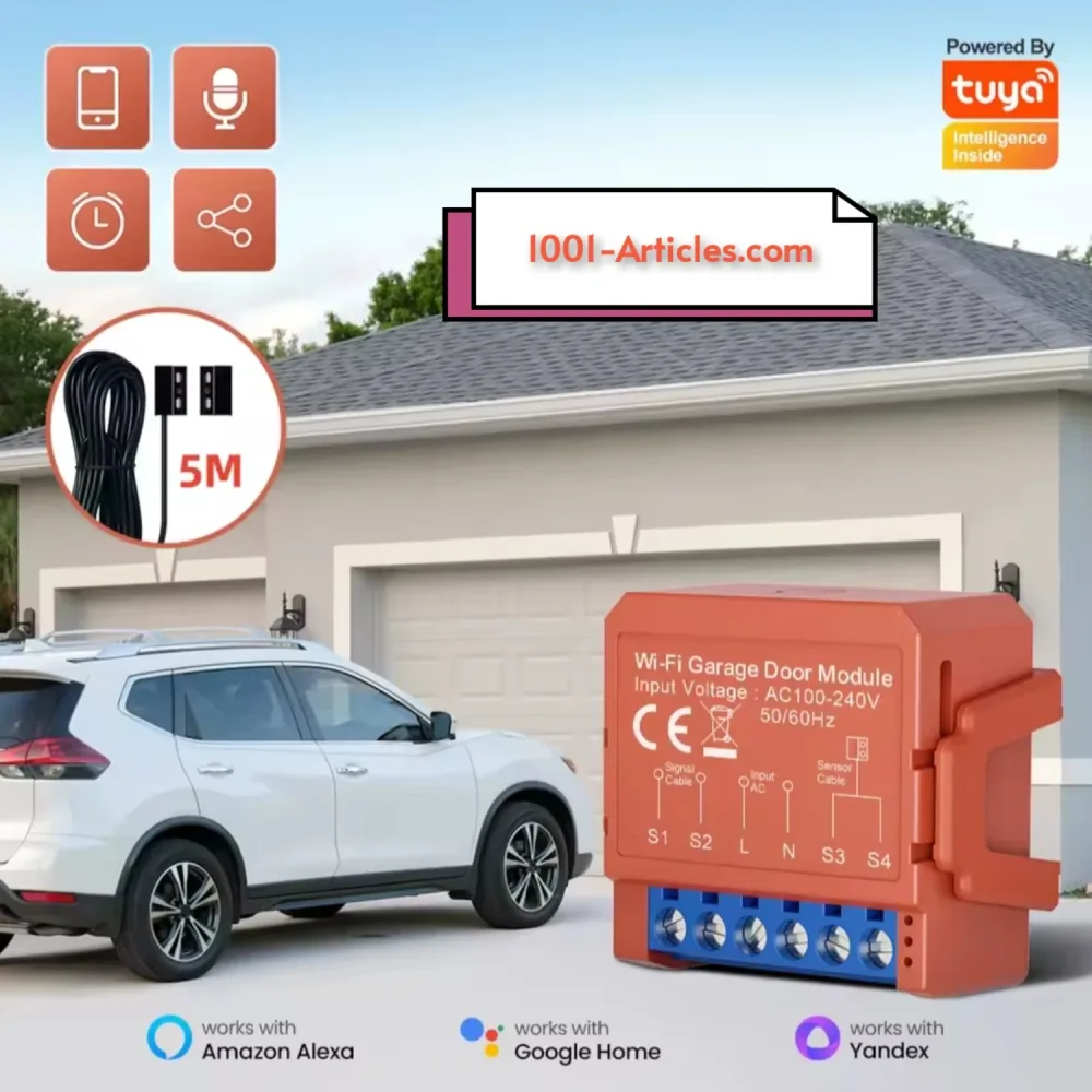 Module Ouvre Porte de Garage - AVATTO - WiFi - Tuya Smart