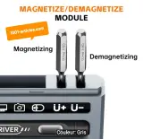Jeu de tournevis de précision, électrique rechargeable, 24 en 1, embouts magnétiques.
