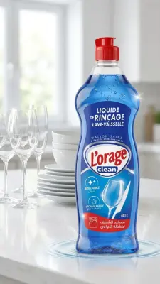 💦✨ L’orage Clean Liquide de Rinçage – مساعد الشطف لغسالة الصحون