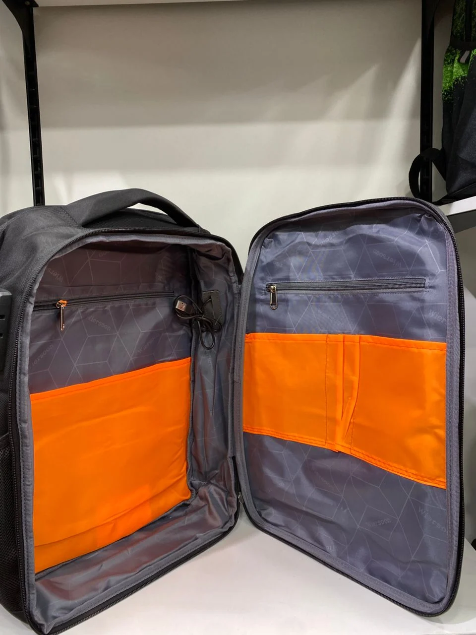 Sac à Dos mini valise Antivol, Port USB