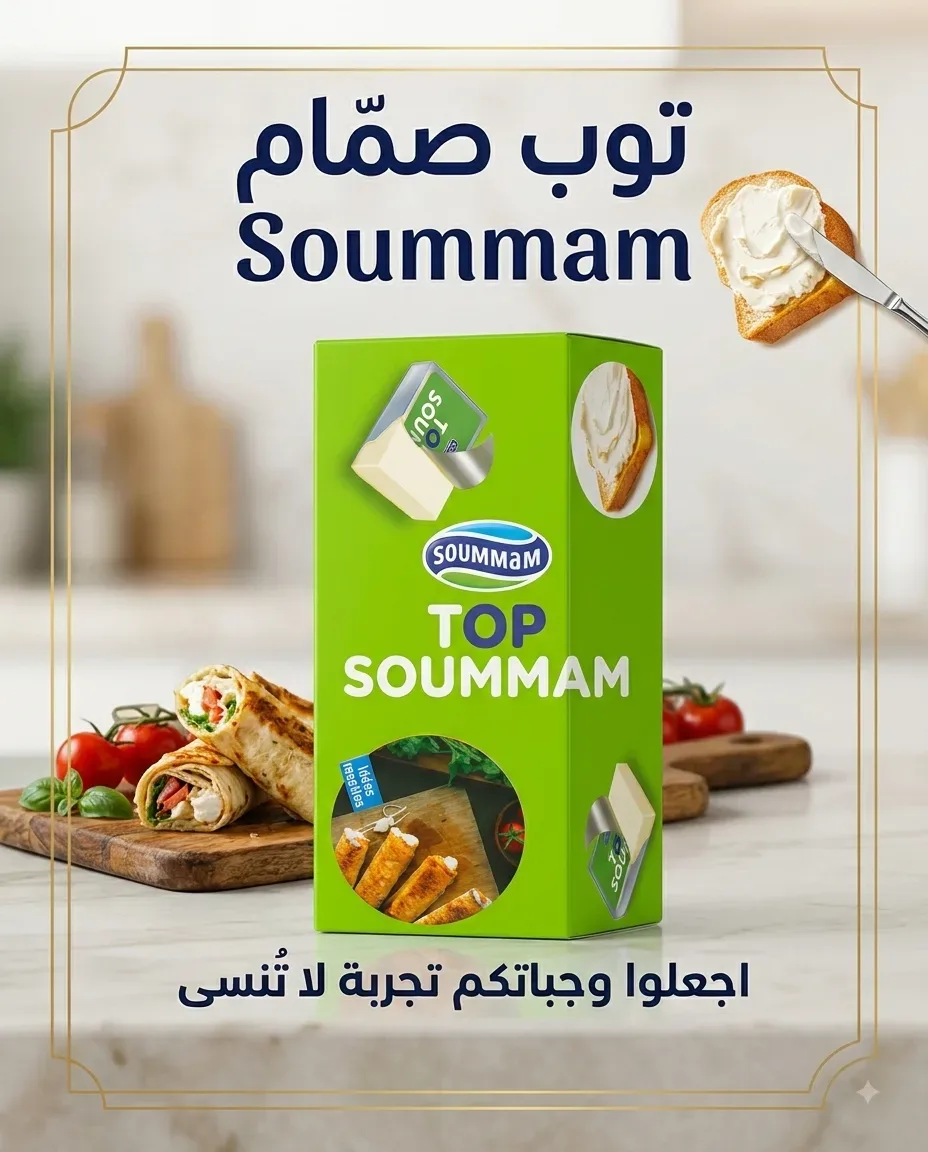 Top souma تحضيرة بالشيدار 4*75غ