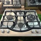 Plaque de Cuisson Multismart 4 Feux Inox Original avec Grilles Fonte - بلاك غاز 4 شعلات إينوكس مقاوم للصدأ