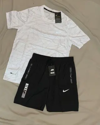 Ensemble nike Blanc running