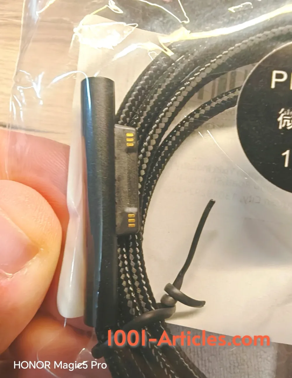 Adaptateur et Cable d'alimentation Type C 15V - 3A pour Microsoft Surface