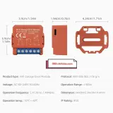 Module Ouvre Porte de Garage - AVATTO - WiFi - Tuya Smart