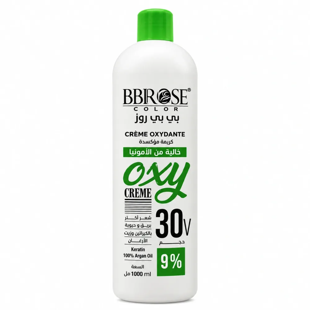 BBROSE Color Oxy Crème Oxydante 1L – 20 Vol 6% et 30 Vol 9%