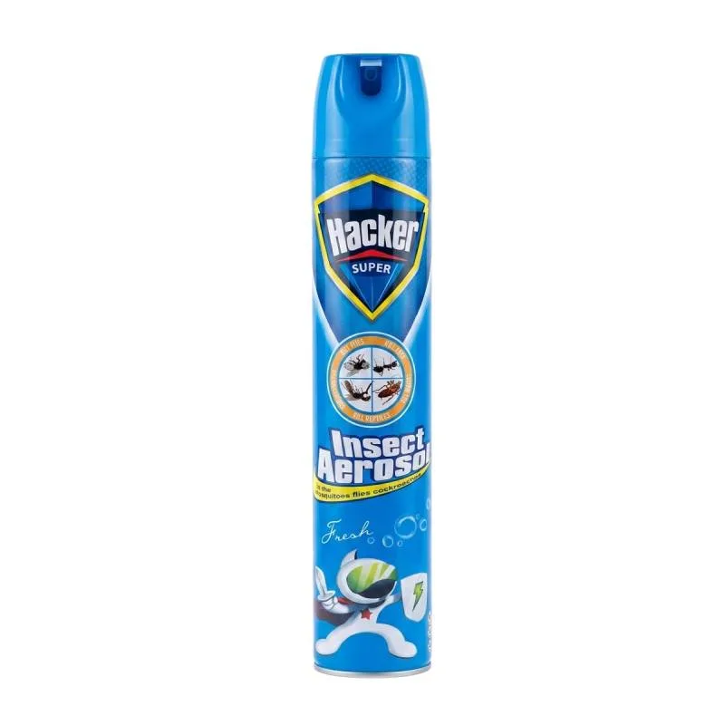 Aérosol Insecticide HACKER 750ml