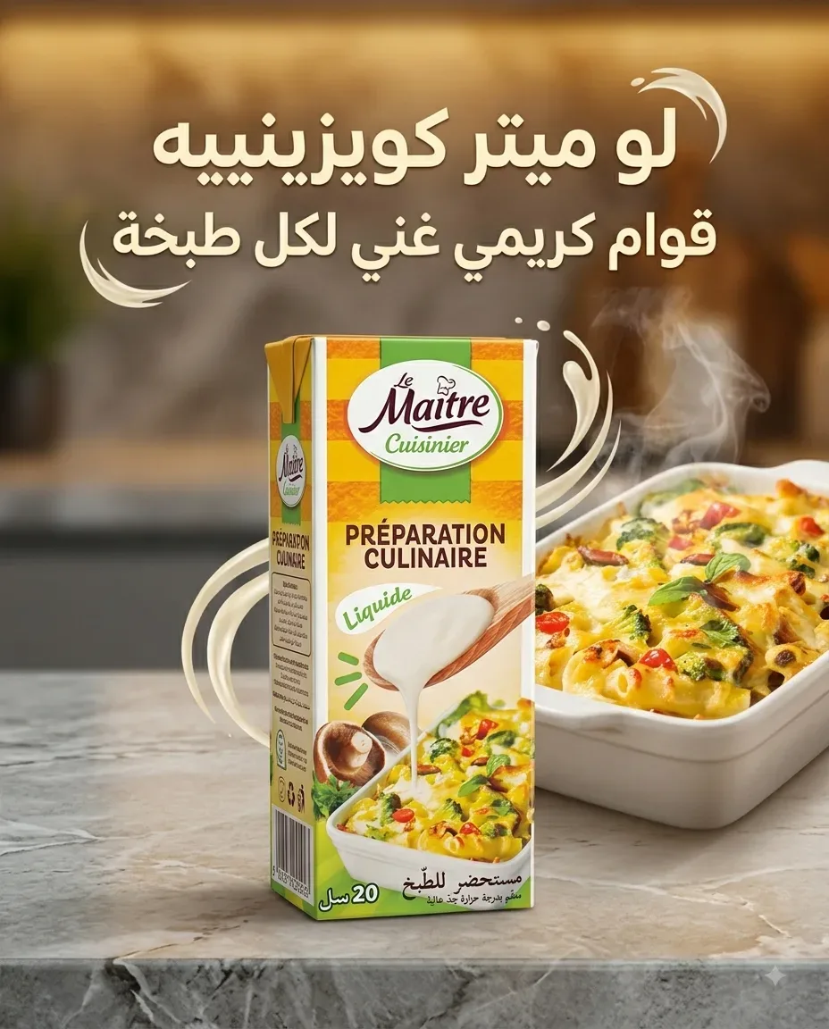 Maitre كريمة الطبخ 20سل