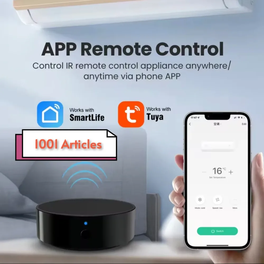AVATTO IR WIFI Smart Remote Controller, Télécommande Universelle Tuya Smart