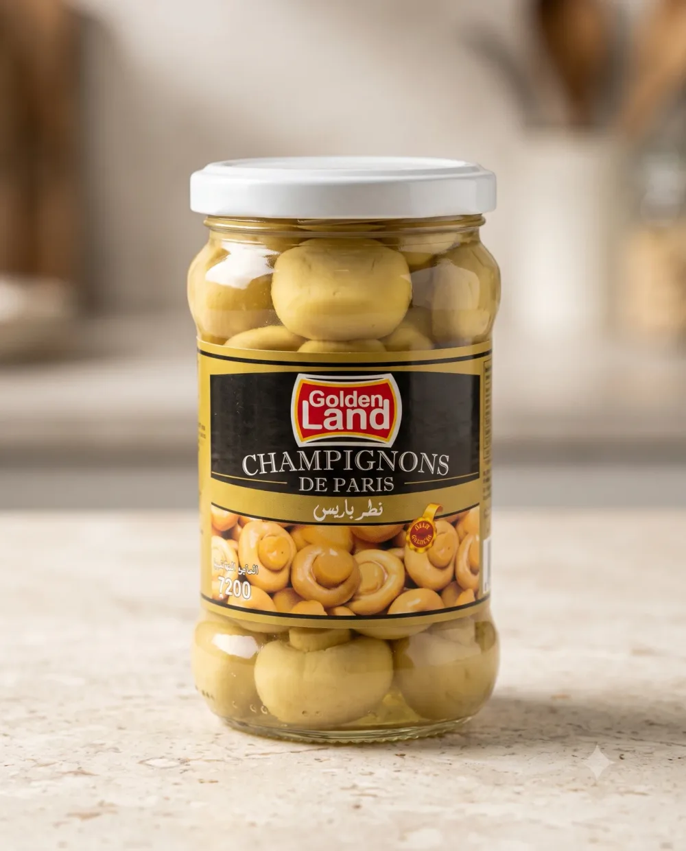 فطر باريس 280غ-Golden land-