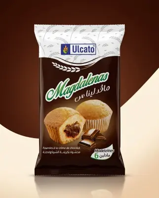 مادلين محشوة بكريمة الشوكولاطة _ulcato_